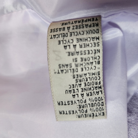 Tanjay EUC faux suede light purple jacket blazer - Picture 8 of 10